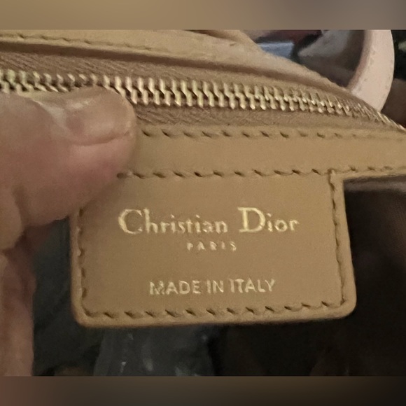 Christian Dior Cannage Panarea 2-way Tote Beige - Picture 8 of 8